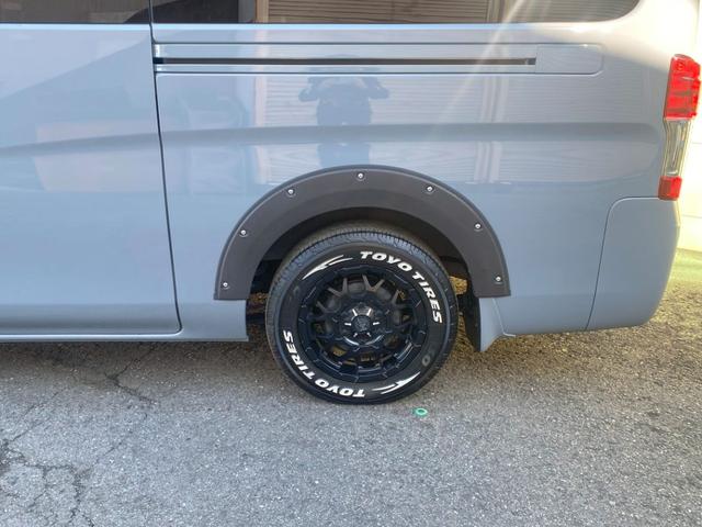 キャラバン プレミアムGX マイルーム 2.4ディーゼルTB・タイヤハウス付き・アルパイン11型ナビ・フルセグ・アップルカープレイ・全方位カメラ・デジタルインナーミラー・インテリキー・LED・社外16AW・JAOSフェンダーガーニィッシュ(6枚目)