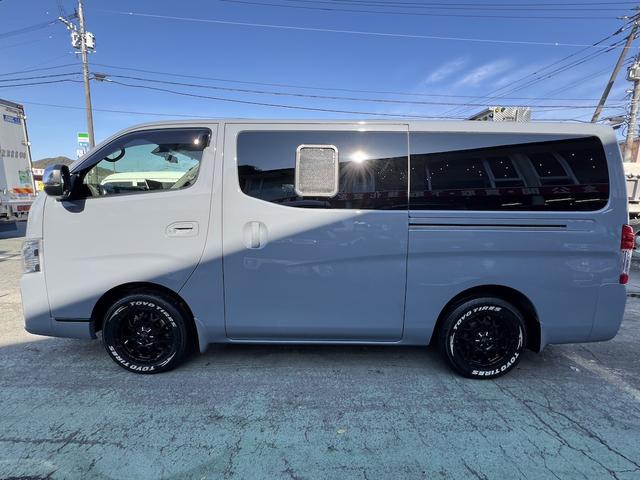 キャラバン プレミアムGX マイルーム 2.4ディーゼルTB・タイヤハウス付き・アルパイン11型ナビ・フルセグ・アップルカープレイ・全方位カメラ・デジタルインナーミラー・インテリキー・LED・社外16AW・JAOSフェンダーガーニィッシュ(17枚目)