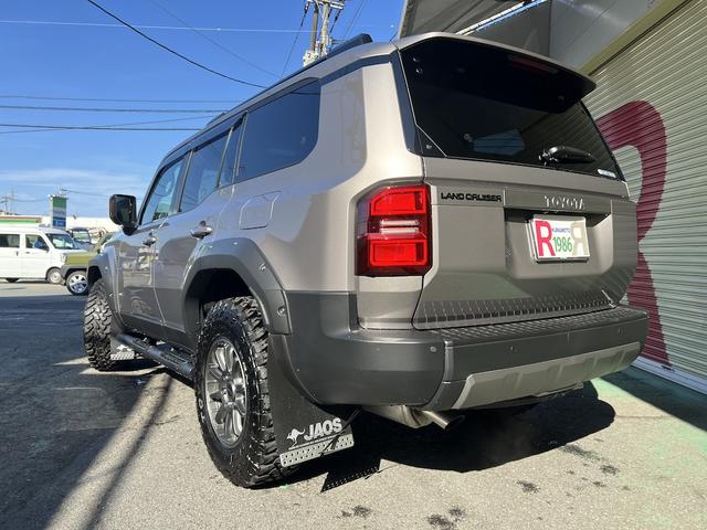 ランドクルーザー250 VX JAOSバンパーガード・スキッドプレート・フェンダーガーニッシュ・サイドステップ・18AW・サンルーフ・12.3型ナビ・フルセグTV・全方位M・デジタルインナーミラー本革シート・シートH・LEDライト(6枚目)