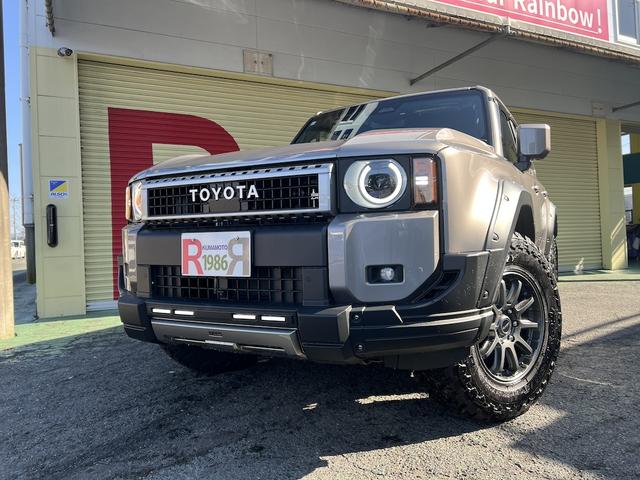 ランドクルーザー250 VX JAOSバンパーガード・スキッドプレート・フェンダーガーニッシュ・サイドステップ・18AW・サンルーフ・12.3型ナビ・フルセグTV・全方位M・デジタルインナーミラー本革シート・シートH・LEDライト(7枚目)