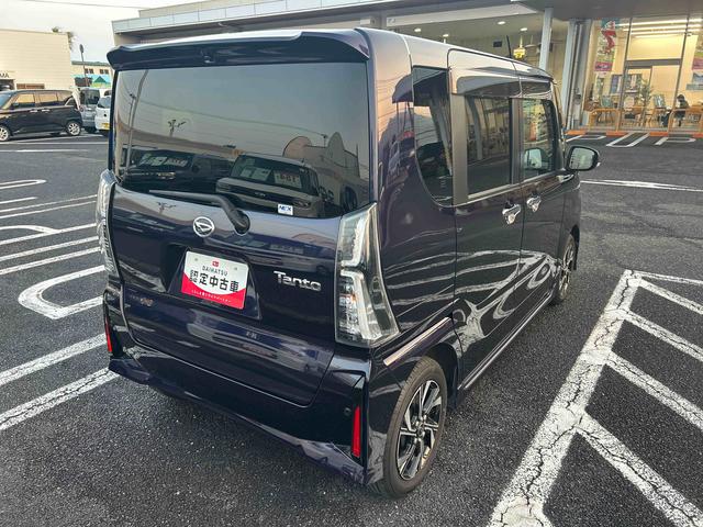 タント カスタムＸ　インパネシフト　プッシュスタートスイッチ　電子カードキー　電動パーキングブレーキ　衝突軽減ブレーキ　車線逸脱防止　アルミホイール　ＡＢＳ　両側パワースライドドア（8枚目）