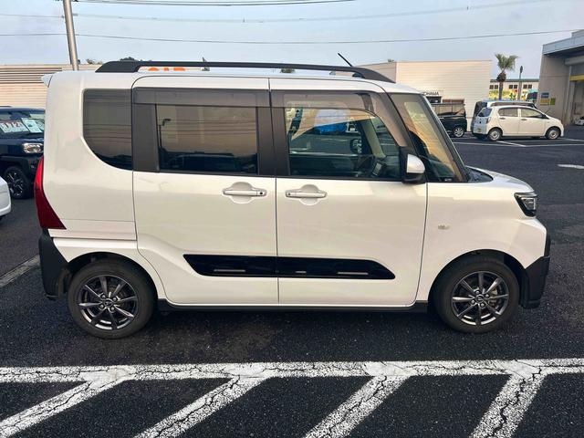 タント ファンクロス　インパネシフト　プッシュスタートスイッチ　電子カードキー　電動パーキングブレーキ　衝突軽減システム　両側オートドア　レーンキープアシスト　ＡＢＳ　アルミホイール　フォグランプ（4枚目）