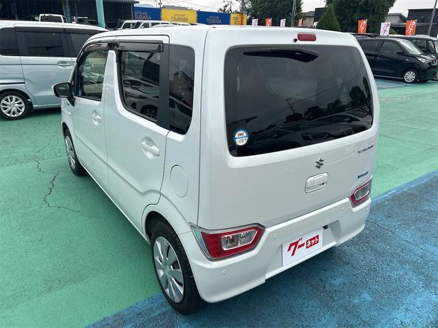 ワゴンＲ ハイブリッドＦＸ　ＥＴＣ　バックカメラ　ナビ　クリアランスソナー　レーンアシスト　衝突被害軽減システム　オートライト　スマートキー　アイドリングストップ　電動格納ミラー　シートヒーター　ベンチシート　ＣＶＴ（17枚目）