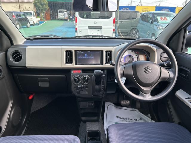 アルト L バックカメラ ナビ レーンアシスト 衝突被害軽減システム オートライト キーレスエントリー アイドリングストップ シートヒーター CVT 盗難防止システム ABS ESC Bluetooth(2枚目)