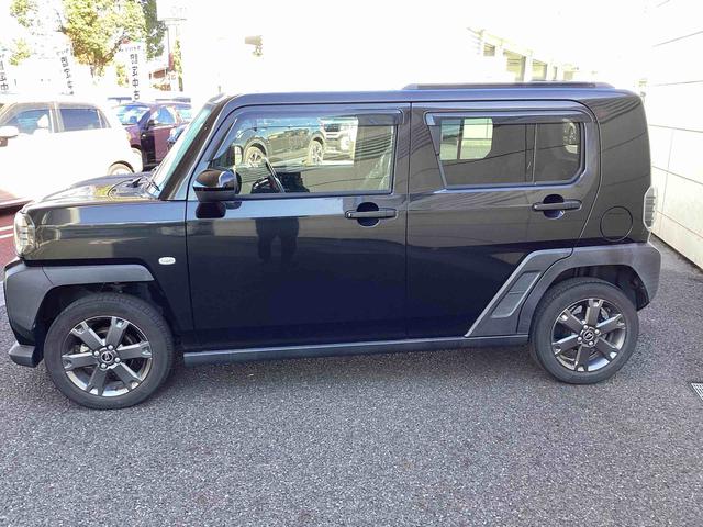 タフト Ｇ　インパネシフト　プッシュスタートスイッチ　電子カードキー　電動パーキングブレーキ　カーナビ　オートマチックハイビーム　被害軽減ブレーキ　車線逸脱防止　ガラスルーフ　アルミホイール　ＡＢＳ（5枚目）