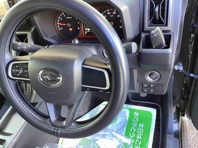 タフト Ｇ　インパネシフト　プッシュスタートスイッチ　電子カードキー　電動パーキングブレーキ　カーナビ　オートマチックハイビーム　被害軽減ブレーキ　車線逸脱防止　ガラスルーフ　アルミホイール　ＡＢＳ（16枚目）