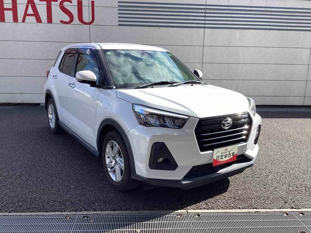 ロッキー X フロアシフト プッシュスタートスイッチ 電子カードキー ディスプレイオーディオ 衝突被害軽減システム 車線逸脱防止 オートハイビーム アルミホイール ABS(6枚目)