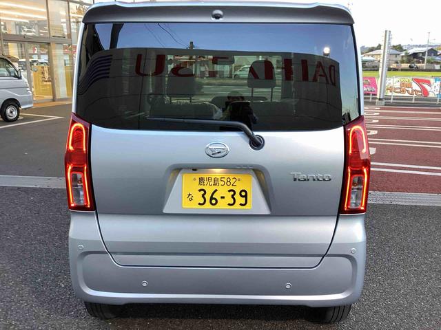 タント Ｘ　インパネシフト　プッシュスタートスイッチ　電子カードキー　電動パーキングブレーキ　ブレーキサポート　片側電動両側スライドドア　ＡＢＳ　車線逸脱警報　オートハイビーム（3枚目）