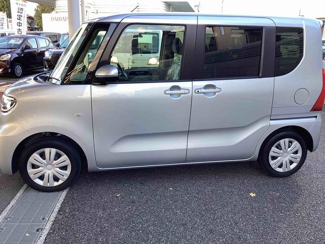 タント Ｘ　インパネシフト　プッシュスタートスイッチ　電子カードキー　電動パーキングブレーキ　ブレーキサポート　片側電動両側スライドドア　ＡＢＳ　車線逸脱警報　オートハイビーム（5枚目）