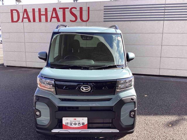 タント ファンクロス　インパネシフト　プッシュスタートスイッチ　電子カードキー　電動パーキングブレーキ　衝突軽減システム　レーンキープアシスト　ＡＢＳ　アルミホイール（7枚目）