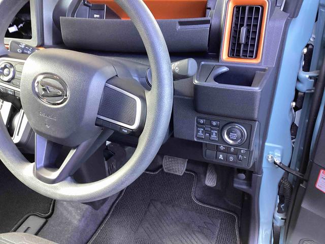 タント ファンクロス　インパネシフト　プッシュスタートスイッチ　電子カードキー　電動パーキングブレーキ　衝突軽減システム　レーンキープアシスト　ＡＢＳ　アルミホイール（16枚目）