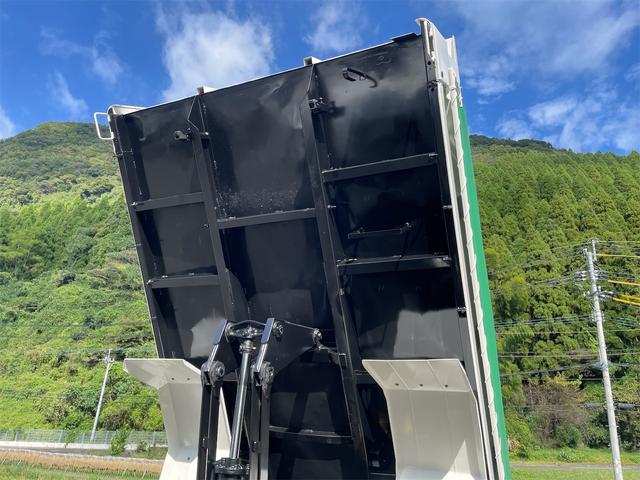 ヒノレンジャー ダンプ 4tダンプ ETC 6速ミッション コボレーン張替仕上げ済 左側電動格納ミラー(16枚目)