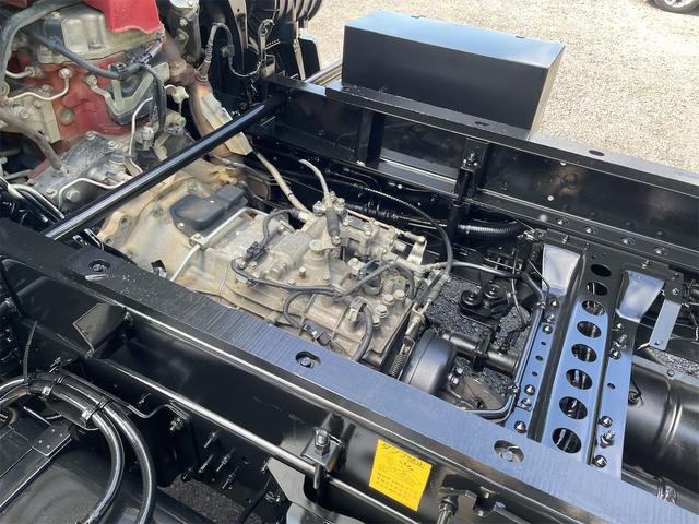 ヒノレンジャー ダンプ 4tダンプ ETC 6速ミッション コボレーン張替仕上げ済 左側電動格納ミラー(19枚目)