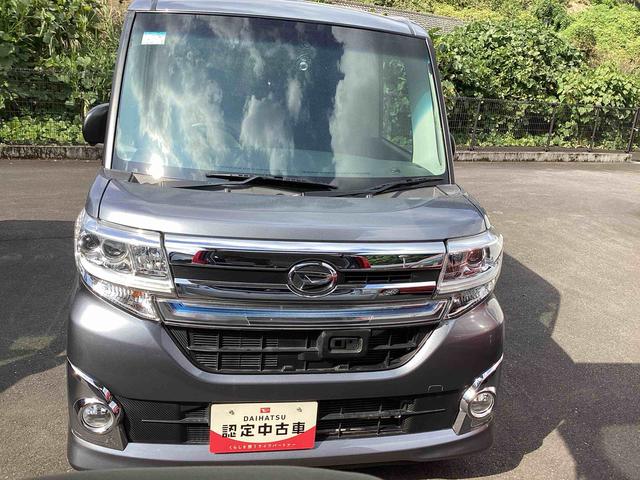 タント カスタムＲＳ　トップエディションＳＡ　ターボ車　インパネシフト　プッシュスタートスイッチ　電子カードキー　衝突被害軽減　アルミホイール　両側パワースライドドア　ＡＢＳ（2枚目）