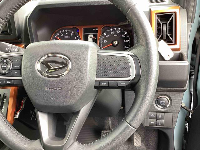 タフト Ｇ　インパネシフト　プッシュスタートスイッチ　電子カードキー　運転席助手席エアバッグ　被害軽減ブレーキ　オートマチックハイビーム　車線逸脱防止　ガラスルーフ　アルミホイール　ＡＢＳ（17枚目）