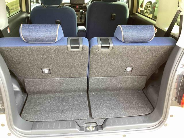 ムーヴキャンバス セオリーＧ　インパネシフト　プッシュスタートスイッチ　電子カードキー　電動パーキングブレーキ　ディスプレイオーディオ　両側電動スライドドア　衝突軽減ブレーキ　車線逸脱警報　オートハイビーム　ＡＢＳ（18枚目）