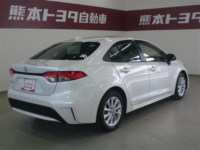 カローラ S ・衝突回避支援TSS ICS BSM 9インチDA/フルセグTV 前席シートヒーター ステアリングヒーター 16AW LEDヘッドランプ LEDフロントフォグランプ バックモニター ワンオーナー車(5枚目)