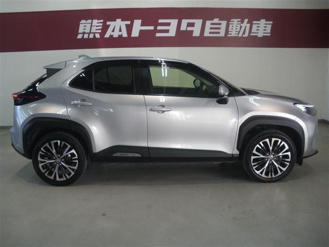 ヤリスクロス ハイブリッドZ ・衝突回避支援TSS ICS 8インチDA/フルセグTV BSM ドラレコ前後 ETC バックモニター 前席シートヒーター クリアランスソナー AUTOライト 電動格納ドアミラー ワンオーナー車(5枚目)