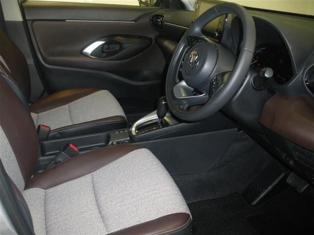 ヤリスクロス ハイブリッドZ ・衝突回避支援TSS ICS 8インチDA/フルセグTV BSM ドラレコ前後 ETC バックモニター 前席シートヒーター クリアランスソナー AUTOライト 電動格納ドアミラー ワンオーナー車(13枚目)