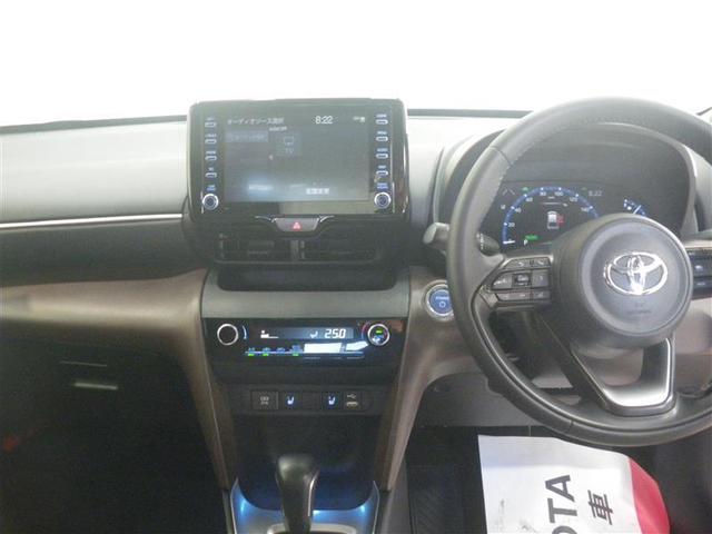 ヤリスクロス ハイブリッドZ ・衝突回避支援TSS ICS 8インチDA/フルセグTV BSM ドラレコ前後 ETC バックモニター 前席シートヒーター クリアランスソナー AUTOライト 電動格納ドアミラー ワンオーナー車(14枚目)