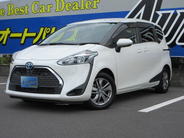 シエンタ ハイブリッド　Ｇ　セーフティーエディション　トヨタセーフティ　両側電動　シートヒーター　ＬＥＤオートハイビームライト　純正８インチナビフルセグ　Ｂｌｕｅｔｏｏｔｈ　全方位モニター　純正１５インチアルミ　７人乗り　走行１９０７６キロ　禁煙車（7枚目）