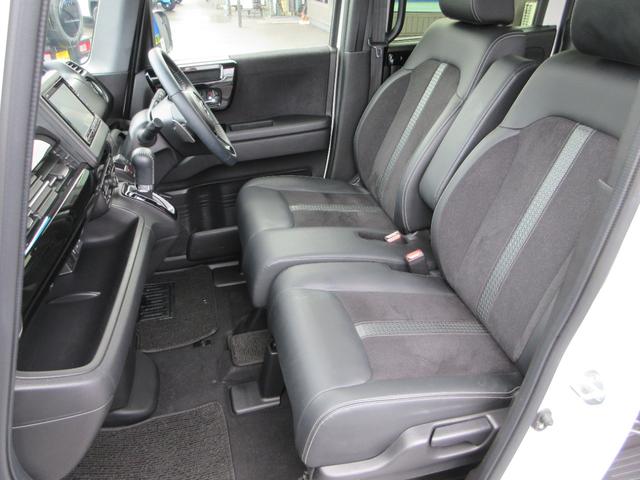 N-BOXカスタム Lターボ 電子制御パーキング ハーフレザーシート&ヒーター 純正ナビフルセグ Bluetooth バックカメラ LEDオートハイビームライト オートクルーズ ドラレコ 純正エアロ&アルミ 走行13412キロ禁煙(16枚目)