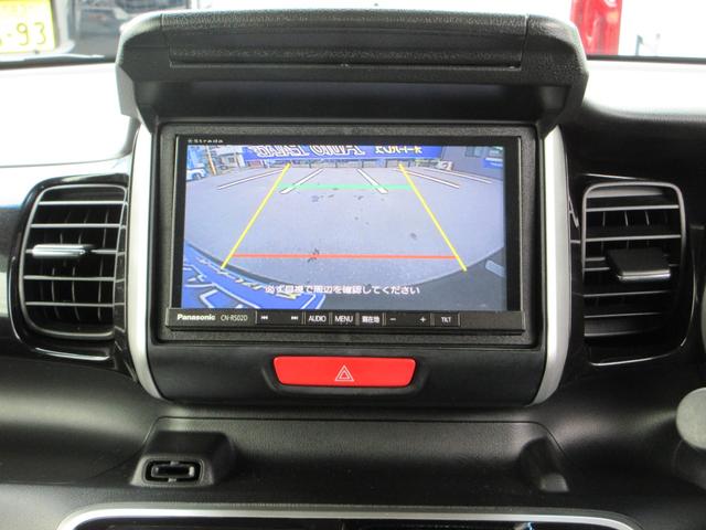 N-BOXカスタム G ターボSSブラックスタイルパッケージ 衝突軽減 ハーフレザーシート&ヒーター 両側電動 SDナビフルセグ Bluetooth バックカメラ HIDオートライト オートクルーズ ETC 純正エアロ&専用アルミ 走行19823キロ 禁煙車(12枚目)