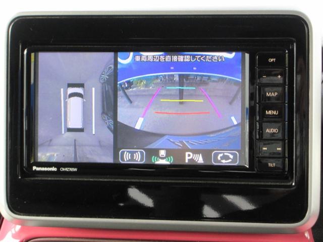 スペーシアカスタム ハイブリッドＸＳターボ　デュアルカメラブレーキ　両側電動　ハーフレザーシート＆ヒーター　全方位モニター　純正ナビフルセグ　Ｂｌｕｅｔｏｏｔｈ　オートクルーズ　ＥＴＣ　純正エアロ＆アルミ　走行２７３７５キロ　禁煙車（12枚目）