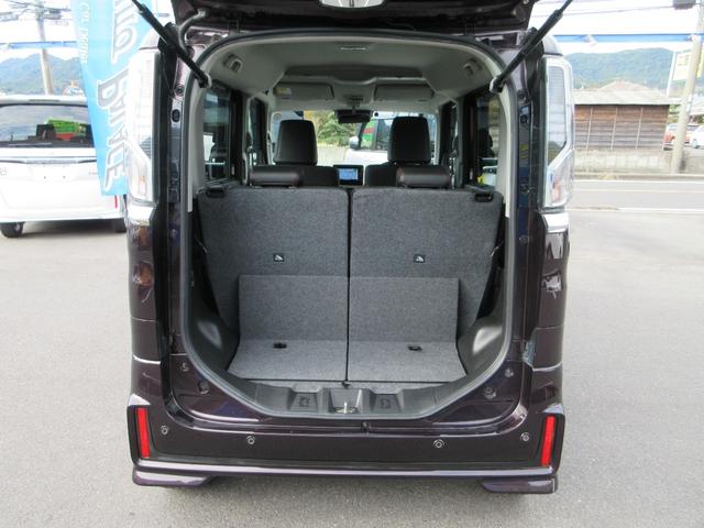 スペーシアカスタム ハイブリッドＸＳターボ　デュアルカメラブレーキ　両側電動　ハーフレザーシート＆ヒーター　全方位モニター　純正ナビフルセグ　Ｂｌｕｅｔｏｏｔｈ　オートクルーズ　ＥＴＣ　純正エアロ＆アルミ　走行２７３７５キロ　禁煙車（18枚目）