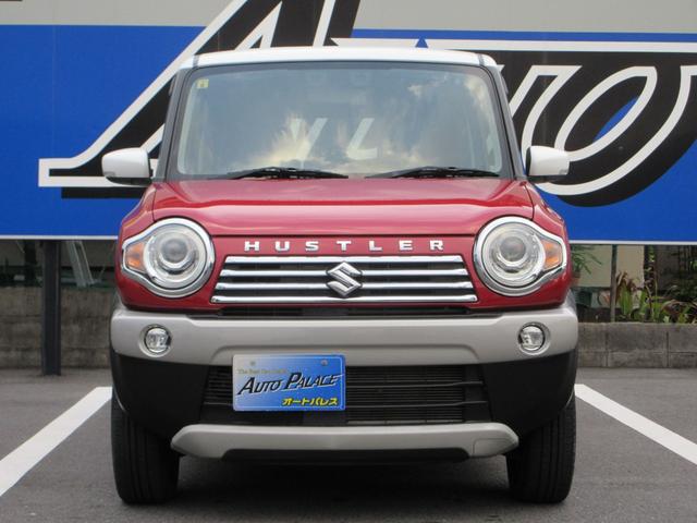 ハスラー JスタイルII Sエネチャージ デュアルカメラブレーキ ハーフレザーシート&ヒーター SDナビフルセグ DVD再生 Bluetooth バックカメラ HIDライト 純正15アルミ 走行33885キロ 禁煙車(2枚目)