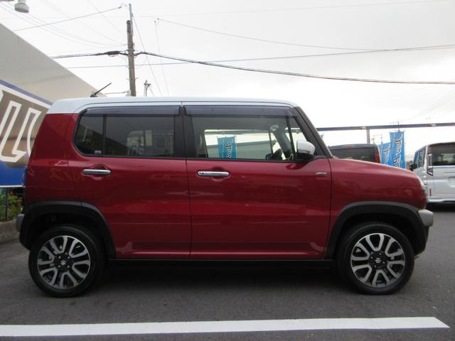 ハスラー JスタイルII Sエネチャージ デュアルカメラブレーキ ハーフレザーシート&ヒーター SDナビフルセグ DVD再生 Bluetooth バックカメラ HIDライト 純正15アルミ 走行33885キロ 禁煙車(4枚目)