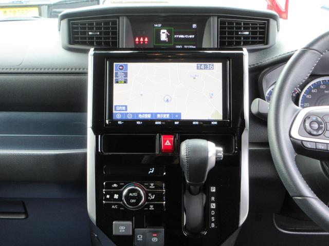 ルーミー カスタムG スマートアシスト3 両側電動 純正9インチナビフルセグ DVD再生 Bluetooth 全方位モニター オートクルーズ ETC 純正エアロ&アルミ 走行37162キロ 禁煙車(11枚目)