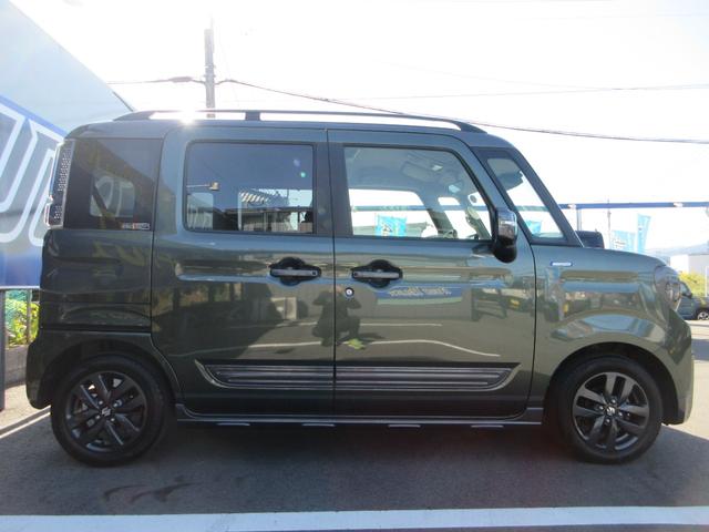 スペーシアギア ハイブリッドXZ デュアルカメラブレーキ シートヒーター 両側電動 全方位モニター 純正9インチナビフルセグ Bluetooth LEDオートハイビームライト オートクルーズ ETC 走行6800キロ 1オーナー禁煙車(4枚目)