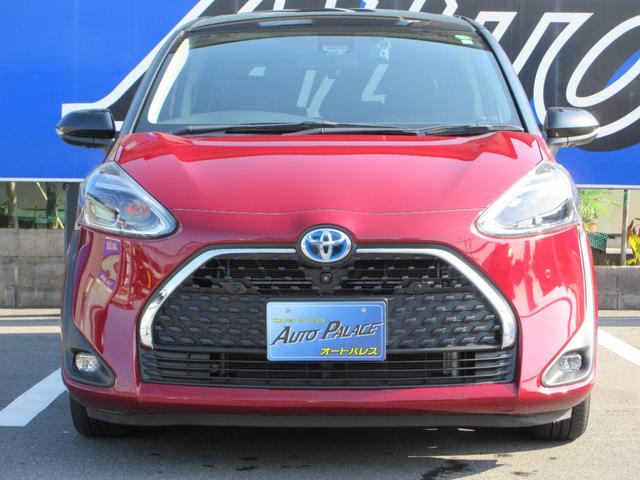 シエンタ ハイブリッドG クエロ トヨタセーフティ 両側電動 ハーフレザーシート&ヒーター 純正ナビフルセグ DVD再生 Bluetooth 全方位 LEDオートハイビームライト 後部席モニター ETC 走行37066キロ 禁煙車(2枚目)