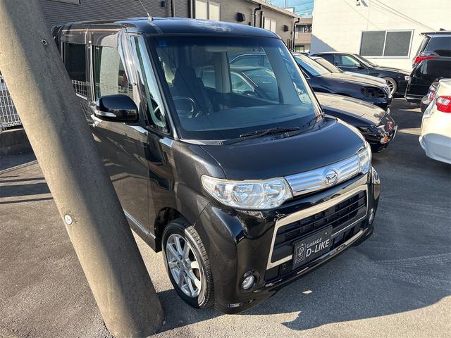 タント カスタムX 純正ナビテレビ バックニモター ETC 助手席側電動スライドドア HIDライト(14枚目)