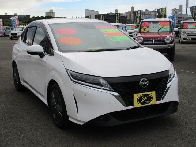ノート Ｘ　禁煙車　エマージェンシーブレーキ　アラウンドビューモニター　前後クリアランスソナー　社外ＳＤナビ　ＥＴＣ（8枚目）