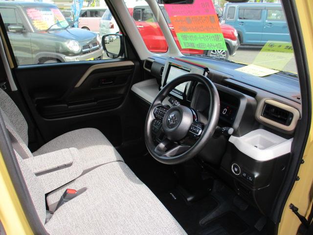 スペーシア ハイブリッドX セーフティプラスパッケージ スズキセーフティーサポート 前後クリアランスソナー 後退時ブレーキサポート 社外8インチSDナビ(9枚目)