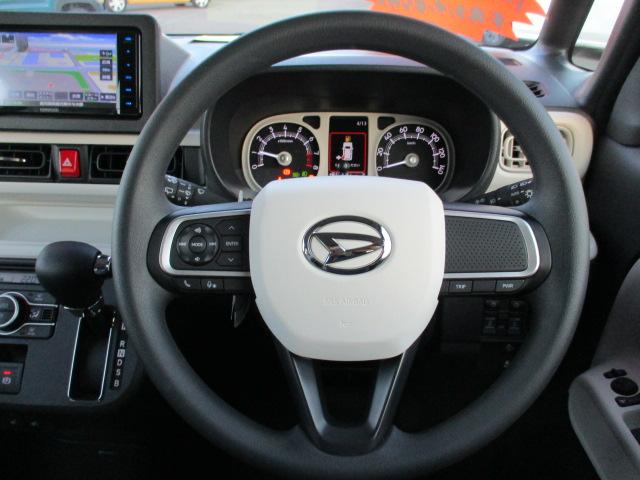 ムーヴキャンバス ストライプスＧ　展示車　スマートアシストＩＩＩ　誤発進抑制防止装置　前後クリアランスソナー　社外ＳＤナビ　バックモニター（11枚目）