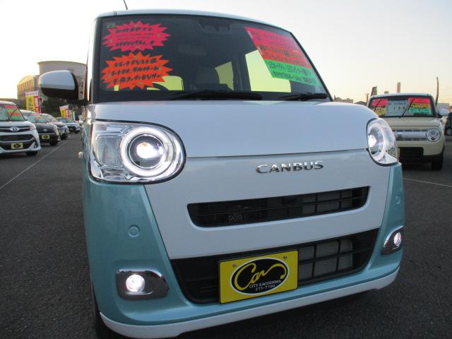 ムーヴキャンバス ストライプスＧ　展示車　スマートアシストＩＩＩ　誤発進抑制防止装置　前後クリアランスソナー　社外ＳＤナビ　バックモニター（28枚目）