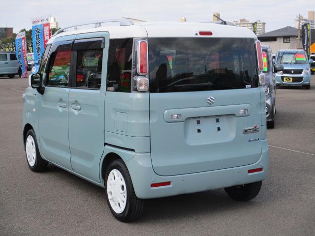 スペーシア ハイブリッドX 禁煙車 デュアルカメラブレーキサポート リアクリアランスソナー 後退時ブレーキサポート ヘッドアップディスプレイ 純正SDナビ ルーフレール(4枚目)