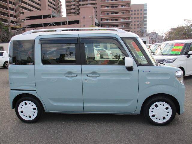 スペーシア ハイブリッドX 禁煙車 デュアルカメラブレーキサポート リアクリアランスソナー 後退時ブレーキサポート ヘッドアップディスプレイ 純正SDナビ ルーフレール(7枚目)