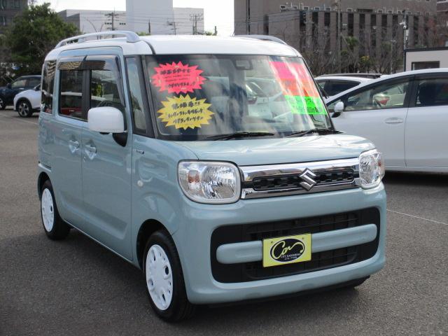 スペーシア ハイブリッドX 禁煙車 デュアルカメラブレーキサポート リアクリアランスソナー 後退時ブレーキサポート ヘッドアップディスプレイ 純正SDナビ ルーフレール(8枚目)