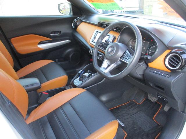 キックス Ｘ　ツートーンインテリアエディション　禁煙車　エマージェンシーブレーキ　前後クリアランスソナー　アラウンドビューモニター　純正ＳＤナビ　プロパイロット（9枚目）