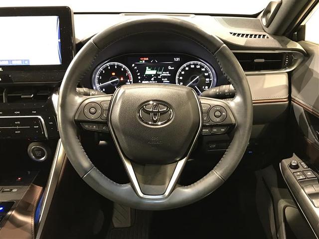 ハリアー Z AC100V 盗難防止 運転席パワーシート 地デジ 横滑防止装置 リアビューカメラ ヘッドライトLED アルミホイール 点検記録簿 Wエアバッグ キーレス ドラレコ付き スマートキ- サイドエアバッグ(8枚目)