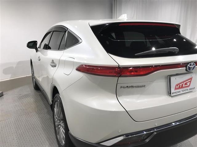 ハリアーハイブリッド Z レザーパッケージ 地デジ 横滑防止 盗難防止システム Bモニター LEDライト パワーウィンドウ クルコン スマートキ- 助手席エアバック パワーシート エアバッグ 点検記録簿 オートエアコン ナビTV ETC ABS(36枚目)