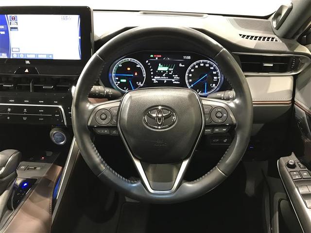 ハリアーハイブリッド Z レザーパッケージ 地デジ 横滑防止 盗難防止システム Bモニター LEDライト パワーウィンドウ クルコン スマートキ- 助手席エアバック パワーシート エアバッグ 点検記録簿 オートエアコン ナビTV ETC ABS(9枚目)