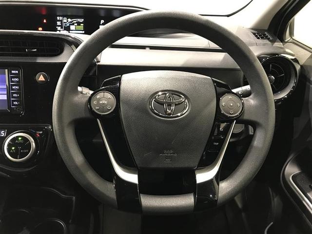 アクア S キーレスエントリ イモビ ナビ&TV オートエアコン デュアルエアバック ESC パワーウィンドウ AUX端子 ETC SRS ワンセグTV パワーステアリング ABS メモリーナビ 被害軽減ブレーキ(7枚目)