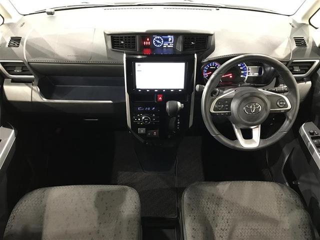 ルーミー カスタムG-T 助手席エアバック 両側オートスライドドア スマートキープッシュスタート LEDライト 横滑り防止機能 クルコン 点検記録簿 ETC付 アルミホイール キーレス DVD ドラレコ ナビ&TV エアバッグ(2枚目)