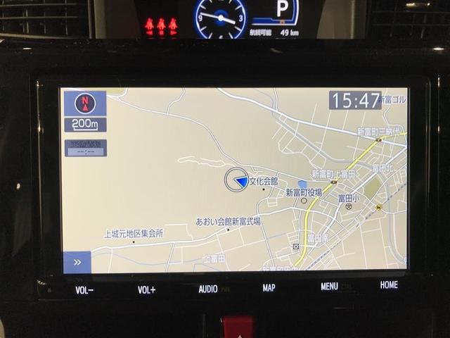 ルーミー カスタムG-T 助手席エアバック 両側オートスライドドア スマートキープッシュスタート LEDライト 横滑り防止機能 クルコン 点検記録簿 ETC付 アルミホイール キーレス DVD ドラレコ ナビ&TV エアバッグ(8枚目)