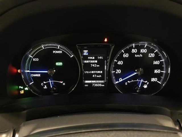 クラウンハイブリッド ロイヤルサルーン　フルセグテレビ　Ｂカメラ　ＬＥＤヘッドランプ　ＤＶＤ再生機能　盗難防止システム　スマキー　オートクルーズコントロール　電動パワーシート　ＥＳＣ　ＥＴＣ付き　アルミホイール　カーテンエアバッグ　エアコン（19枚目）